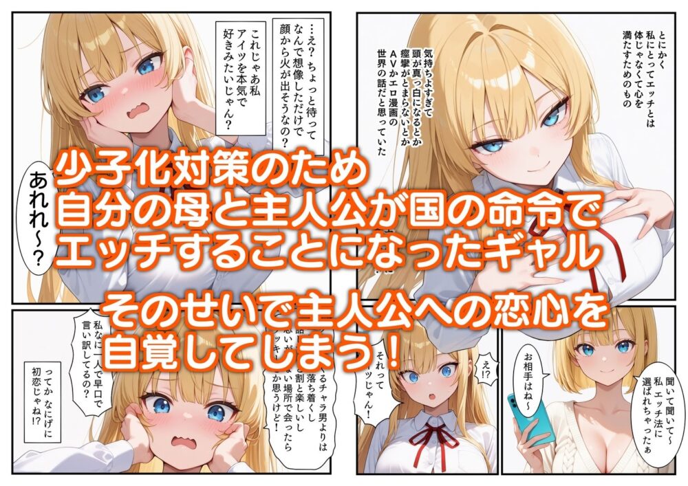 クラスのギャルとママ(33)で種付け親子丼 画像1